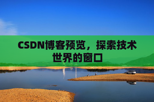 CSDN博客预览，探索技术世界的窗口